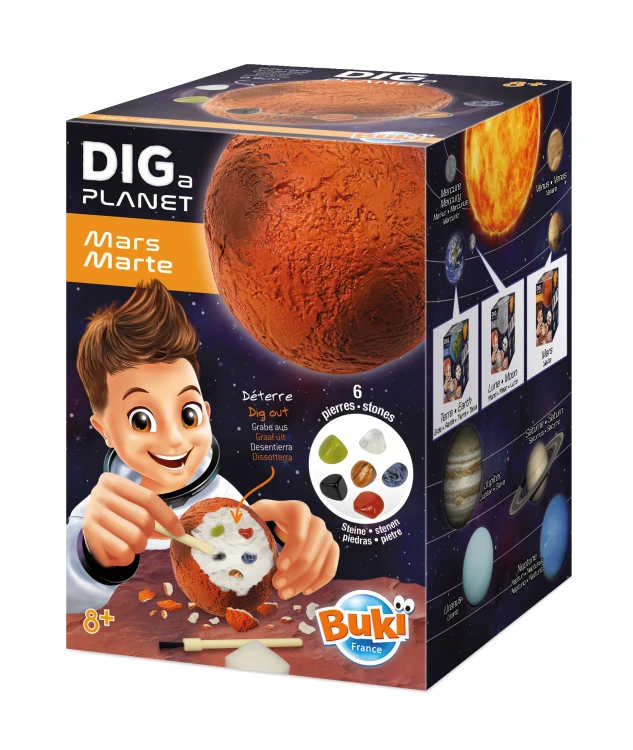 Kosmiczne wykopaliska Buki - Mars